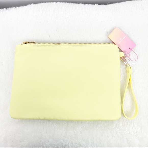 🌟 Stoney Clover Lane x Target Light Yellow STUFF Flat Pouch 🌟 - Picture 6 of 8